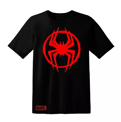 £12.99 • Buy Marvel SpiderMan Across The Spider-Verse Miles Morales Costume Mens T-Shirt 