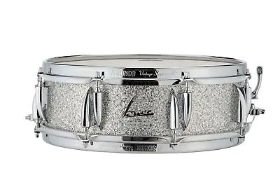 Sonor Vintage Series 14x5  Vintage Silver Glitter Snare Drum | WorldShip Dealer • $979