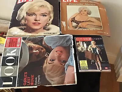 Vintage Marilyn Monroe Life Look Bustop Booklet. Set Of 4 • $39