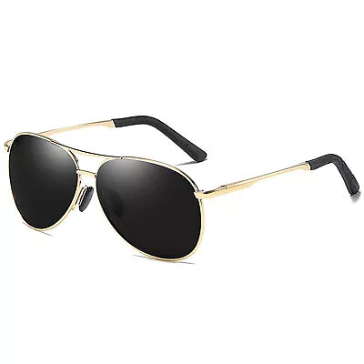 Mens Sunglasses Metal Frame Spring Loaded Arm Polarized Optional • $11.35