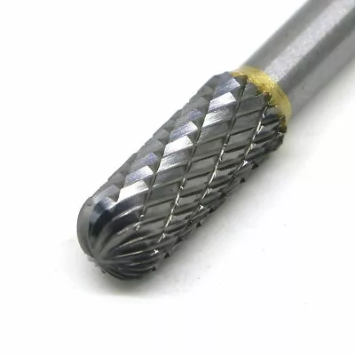 8mm Double Tungsten Carbide Rotary File Burr 6mm Shank Metal Cut Grinding Tool • $4.74