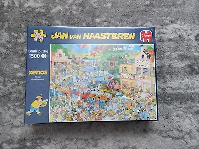 Jumbo Jan Van Haasteren Xenos 50 Jaar 1500 Piece Puzzle BRAND NEW SEALED V Rare • £49.99