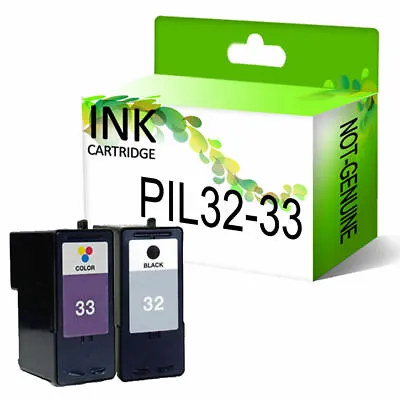 Lexmark 32 & 33 TWIN PACK INK CARTRIDGE • £15.59