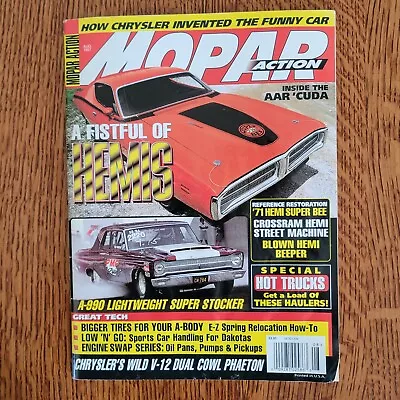 Mopar Action Magazine August 1997 - AAR  Cuda - '71 Hemi Super Bee • $8