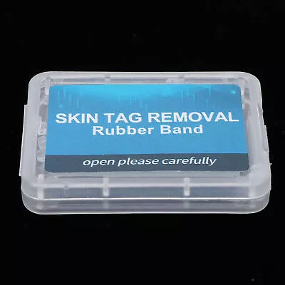 30Pcs Skin Tag Removal Rubber Bands Safe Micro Band Non Toxic Mole Wart Skin BOO • $7.79