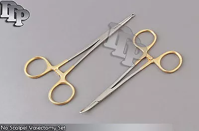 No Scalpel Vasectomy Forceps Set - Dissecting And Ring Fixation 14 Cm O.R Grade • $22.99