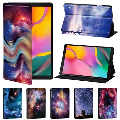 Space Leather Stand Tablet Cover Case For Samsung Galaxy Tab S4 S6 S7 S8 S9/A • £7.96