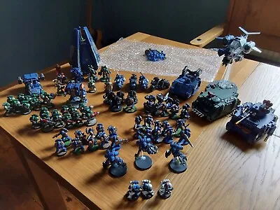 Warhammer 40k - Space Marines/tau Empire/necrons - Built And Painted - Some Oop • £5
