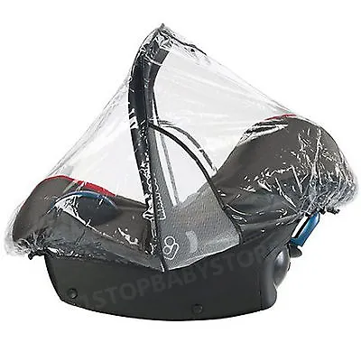 Car Seat Rain Cover Baby Style Oyster Maxi Cosi Cabrio Pebble Plus Mother Care • £9.99