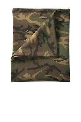 BP78C  Port & Company? Core Fleece Camo Sweatshirt Blanket • $14.18