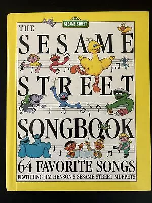 The Sesame Street Songbook.  64 Favorite Songs.  Muppets.  1992. • $8.99