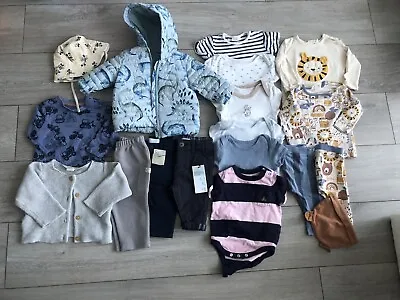 0-3 MONTHS CLOTHES BUNDLE Inc Next H&m • £17.99