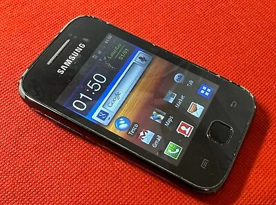 Samsung Galaxy Y Young GT-S5360 - (Unlocked) Smartphone Mobile • £18.99