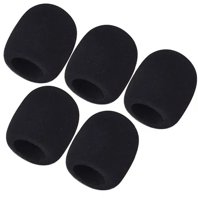 5Pcs Studio Recording Microphone Windscreen Pop Filter Sponge Foam Mic Cover • $0.99