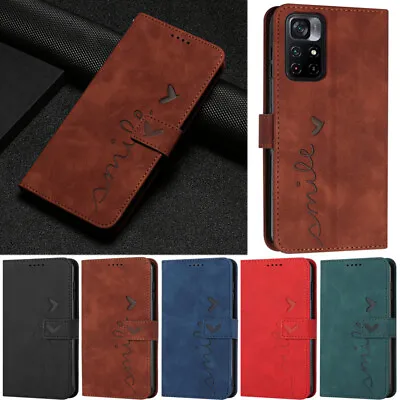 Retro Wallet Leather Flip Case Cover For Xiaomi Redmi A2+ A1 12C Note 12 12 Pro • $13.16