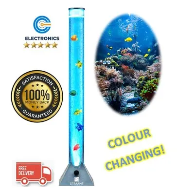 £25.29 • Buy LED Bubble Lamp Colour Changing Novelty Fish Light Tower Sensory Lighting NEW!