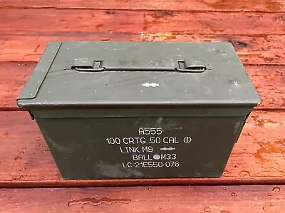 Military Ammo Cans | M2A2 Style | 50 CAL | For 5.56mm | (Single Can) | M • $13