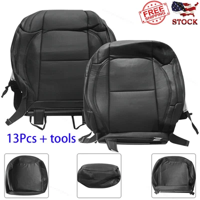 $182.16 • Buy For 2020-2023 Jeep Gladiator Sport / Overland Seat Covers Upgrade Leatherette