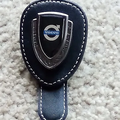 Volvo Leather Sunglasses Visor Clip Holder • $25