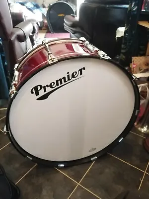 Premier Marching Bass Drum With Hard Case • $585.75