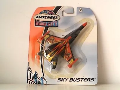 Matchbox Hero City Skybuster Jet Fighter • $2.47