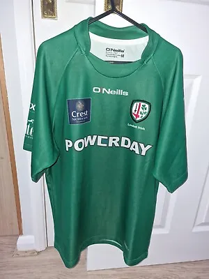 London Irish Rugby Union Shirt O’Neills Jersey Green Size M VGC  • £15