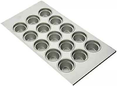 Commercial Bakeware Large Crown Muffin Pan 15-Cup • $96.99