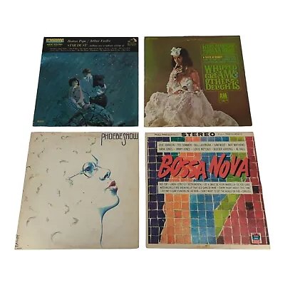 Lot Of 4 Jazz 12  Vinyl Records Boston Pops Herb Alpert Phoebe Snow Vintage Vtg • $20