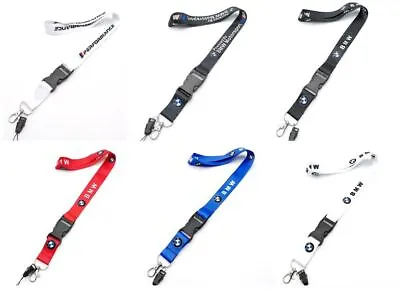 BMW MPower Lanyard Keyring Keychain ID Key Card Holder Phone Strap UK Seller • $7.45