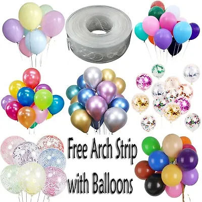 5M DIY Balloon Arch Garland Kit Birthday Ballon Wedding Baby Shower Hen Party UK • £5.49