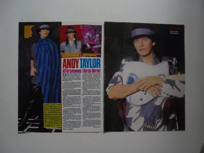 Andy Taylor Duran Duran Alphaville Rick Echolette Marian Gold Clippings Sweden • $19.99