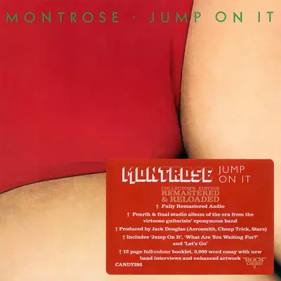 Montrose ~ Jump On It (1976) CD 2015 Rock Candy Records UK  •• NEW •• • $16.98