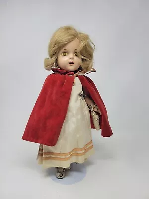 Princess Elizabeth Doll Madame Alexander Composition 1937 Orig Dress Cape Purse • $269.99