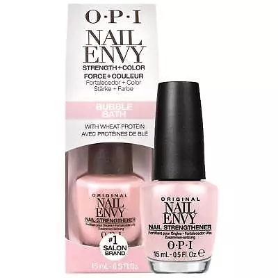 £18.62 • Buy OPI Nail Envy Nail Treatment - Original Nail Strengthener - Bubble Bath 15ML