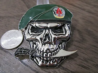 1st Special Forces Delta Force JSOC SFOD-D We Don't Exist Skull Challenge Coin • £21.99