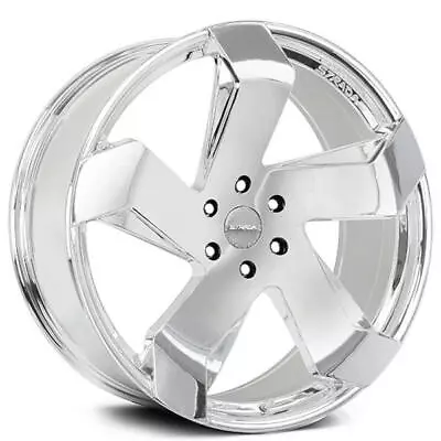 (4) 22  Strada Wheels Coltello Brushed Face Silver Rims(B42) • $1369