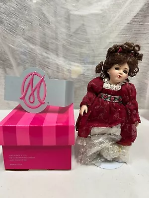 Marie Osmond Doll Young Love Rose Bud In Red Dress In Box C23050 • $19.99