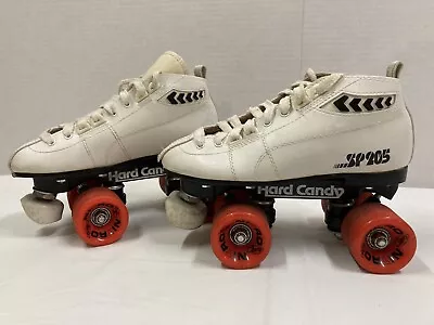 Pacer SP205 Hard Candy Leather Roller Skates (Size 6) By Labeda White Nitro City • $109.99