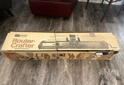 Sears Craftsman Router Crafter 720.25250 Carver Table Legs Wood Tool Vintage New • $362.75