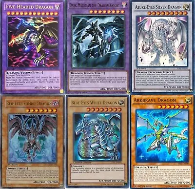 Five-Headed Dragon *ALL Ultra* Fusion +5* Dragons Knight Azure Blue Red-Eyes • $17.99