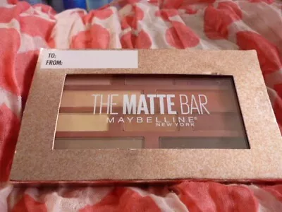 Maybelline The Matte Bar Eyeshadow Palette 300 Warm Neutrals Makeup- New • £5