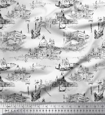 Soimoi Poly Crepe Fabric Yacht & Architecture Structure Architectural-L3s • $9.64