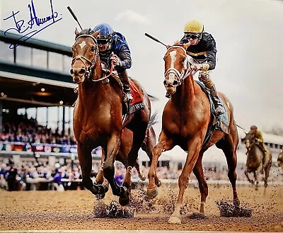 Cody’s Wish Photograph Junior Alvarado Autograph Breeders Cup 8x10 • $34.95