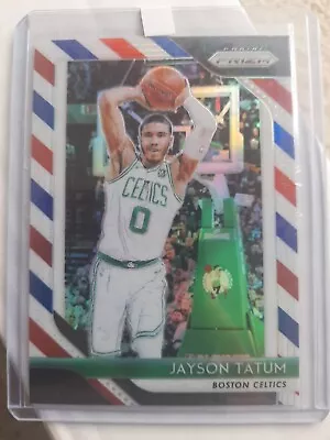 2018 Prizm Red White & Blue Jayson Tatum 2nd Year • £2