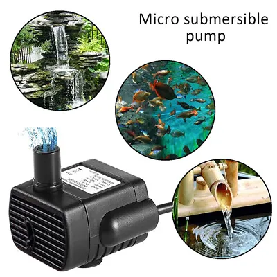 1/2/3Pcs 3W DC12V Micro Submersible Pump For Fountain Fish Tank Aquarium Pond • $7.67