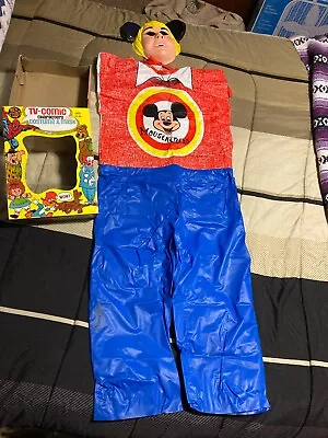 Vintage 1975 Ben Cooper Mickey Mouse Club Mouseketeer Halloween Costume In Box • $75