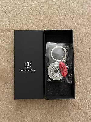 New Genuine Mercedes-Benz AMG Brake Caliper Keyring Red • $39.90