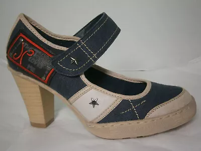 $14.99 • Buy Green Cross Axxiom $165 Shoes Sneakers Leather Canvas Mary Jane Pump Patriotic