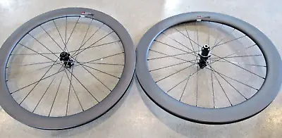 Pair Carbon Speed Cycle 25in Light Weight Carbon Bike Wheels 2.5  1.7lbs NEW • $1215.60