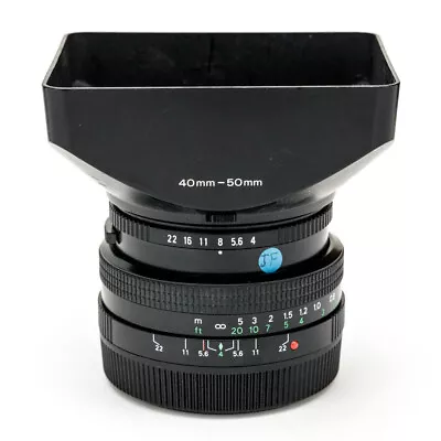 Bronica 40mm F/4 Zenzanon PE Lens For ETR Series Cameras. Comes With Lens Hood. • £350